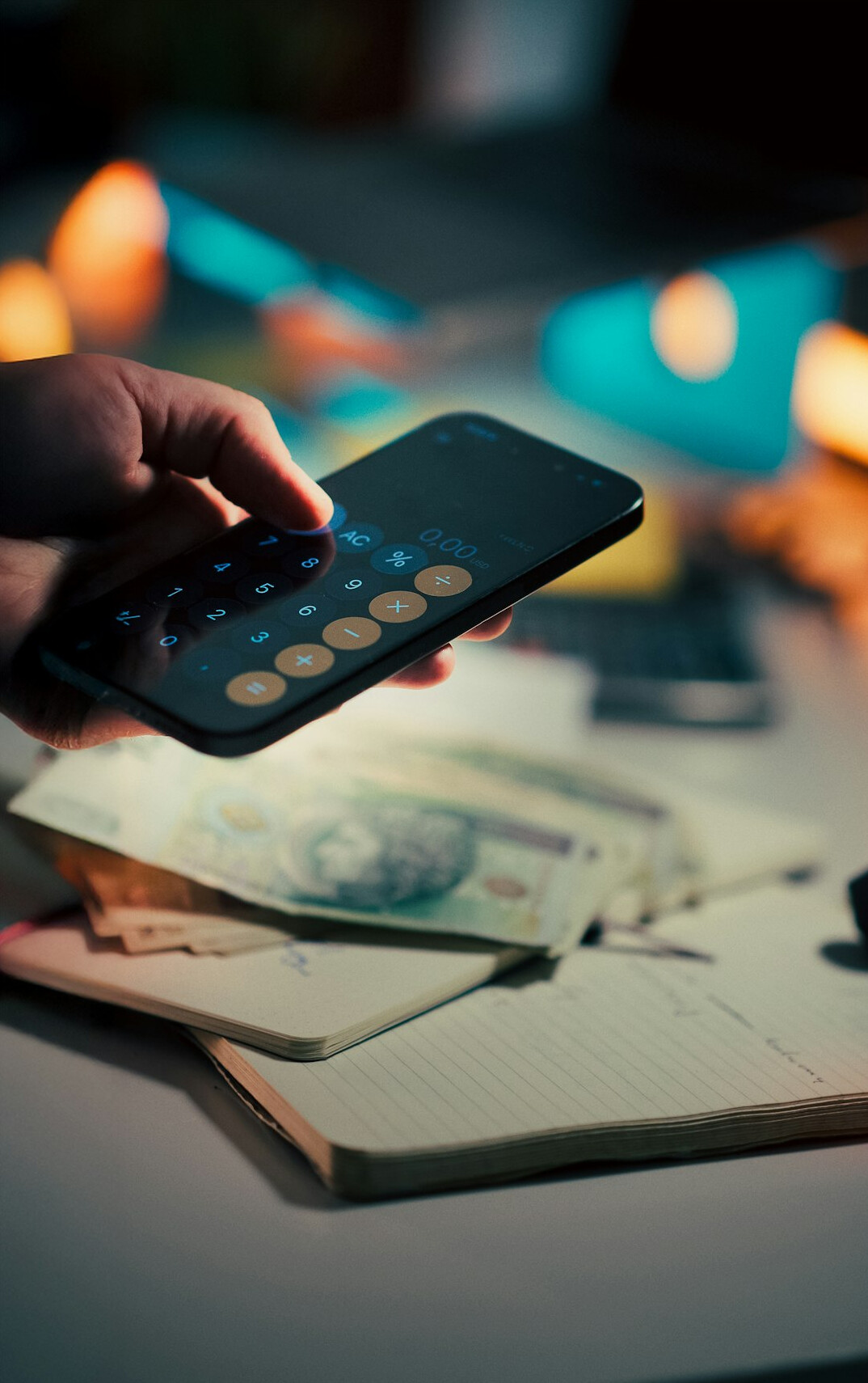 using financial calculator